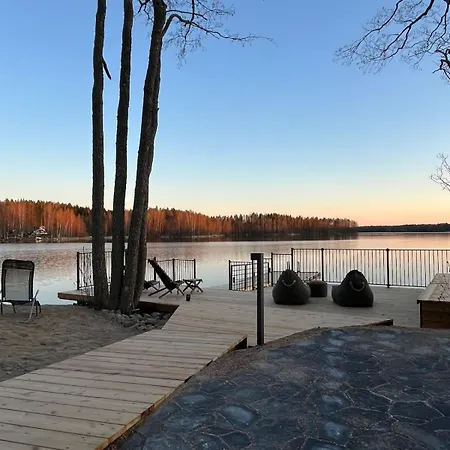 Luxury Waterfront Villa With A Private Jacuzzi Eerola
